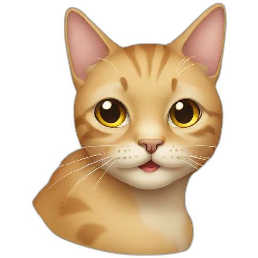 Old cat emoji