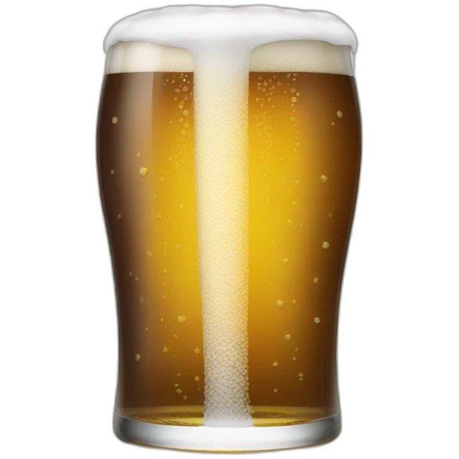 Mewto driking beer emoji