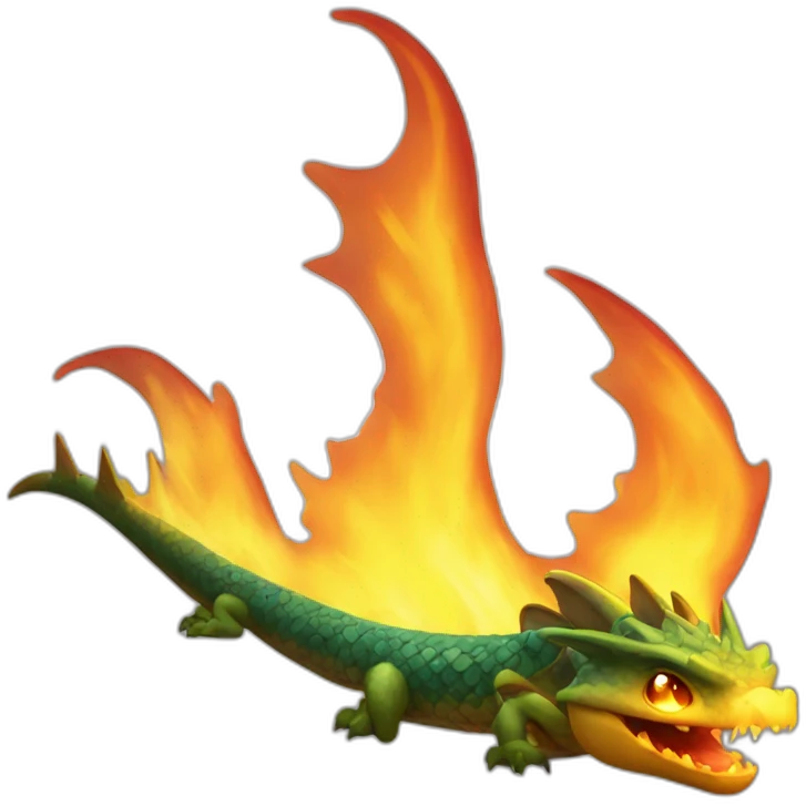 Dracaufeu shinny emoji
