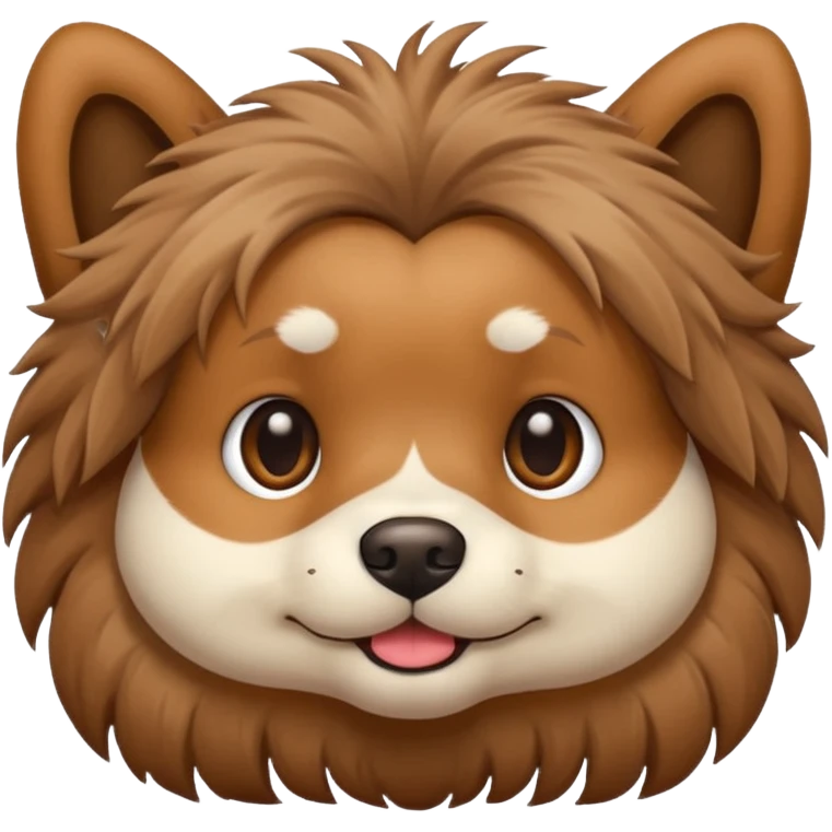 Hairdressing dog emoji