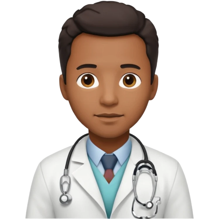 black male hotel doctor emoji