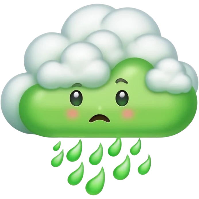 green fart air emoji