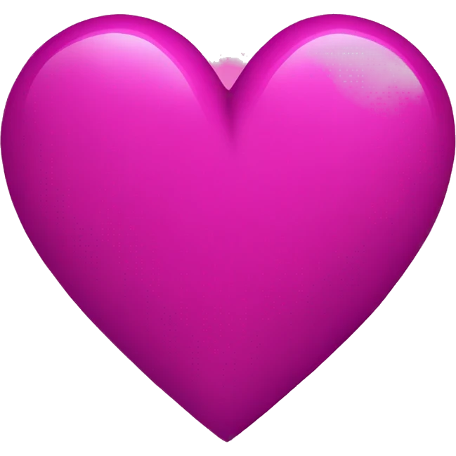 Corazón magenta  emoji