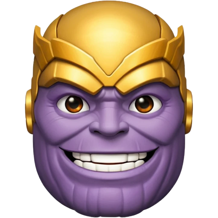thanos zesty smile emoji