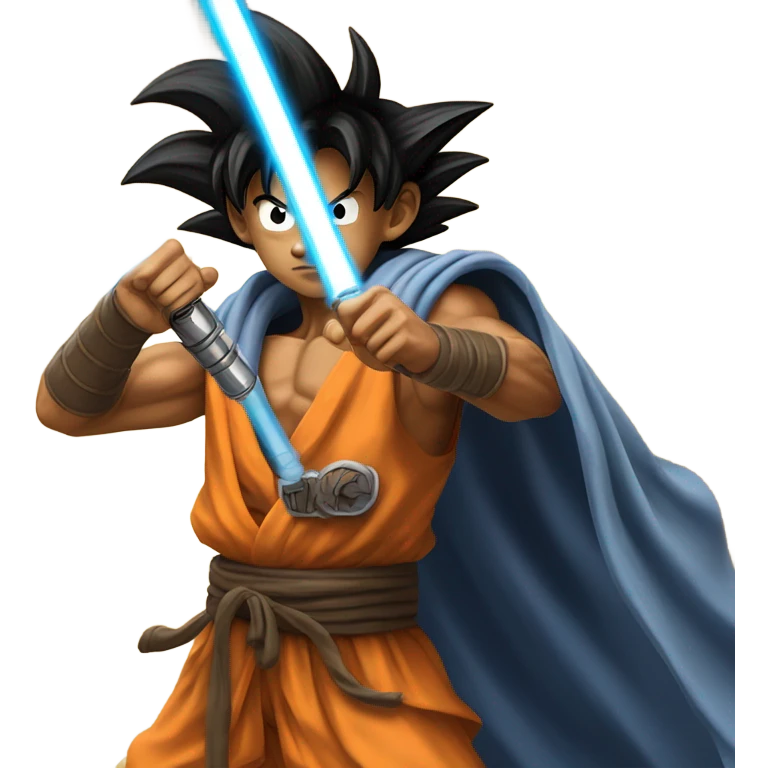 Goku in star wars world emoji