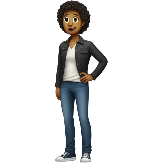 Hand on hip emoji