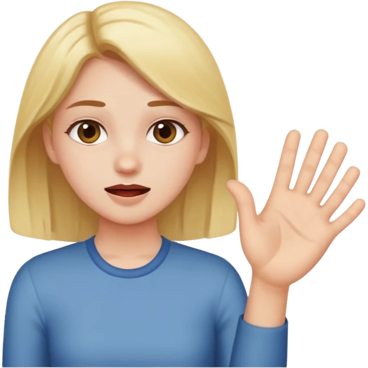 A girl slap his boyfriend  emoji