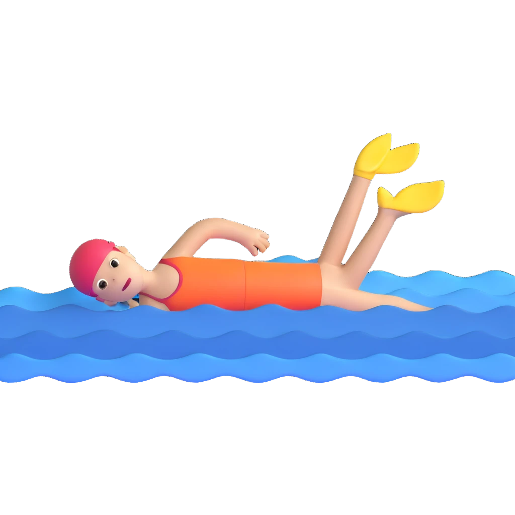 swimming outdoors emoji