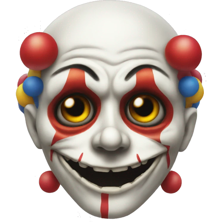 clown skull  emoji