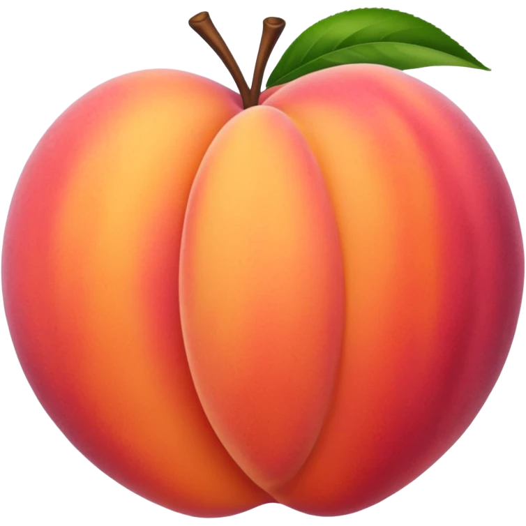 Peach spank emoji