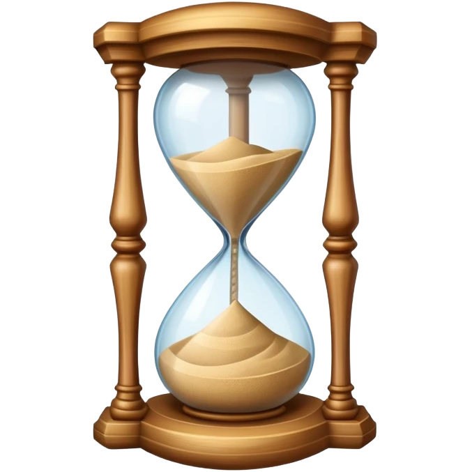 Hourglass emoji