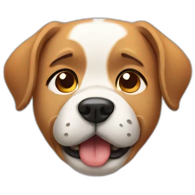 dog in tears emoji