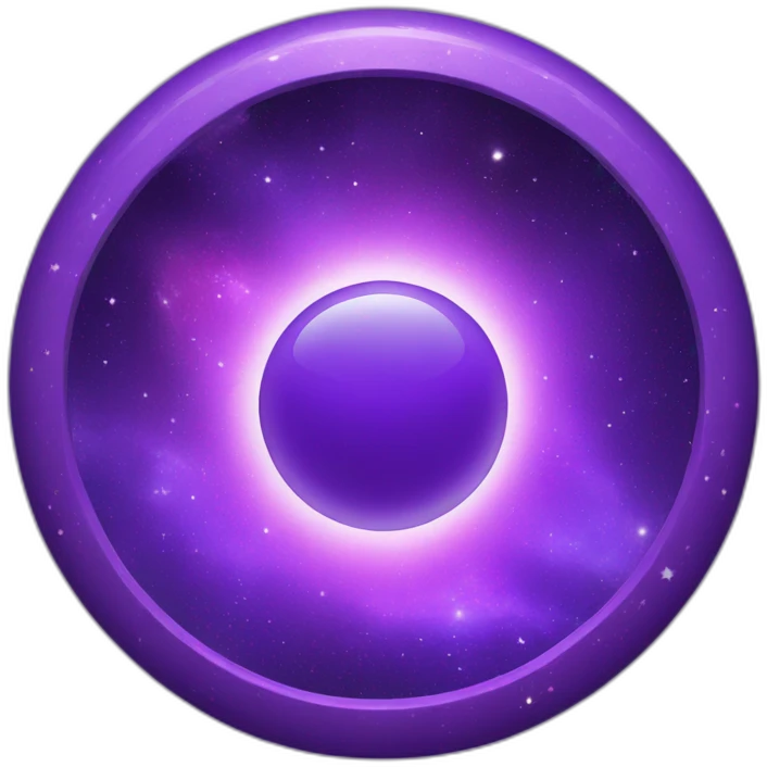 a purple portal to another galaxy emoji