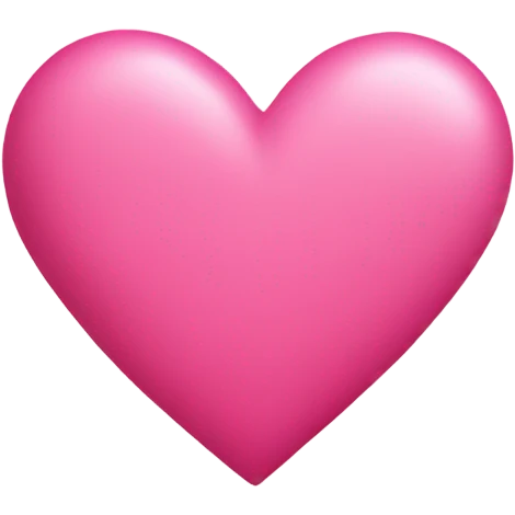 Pink hearts emoji