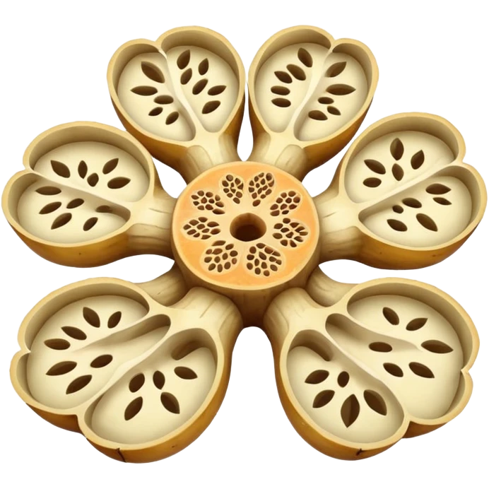 Lotus roots emoji