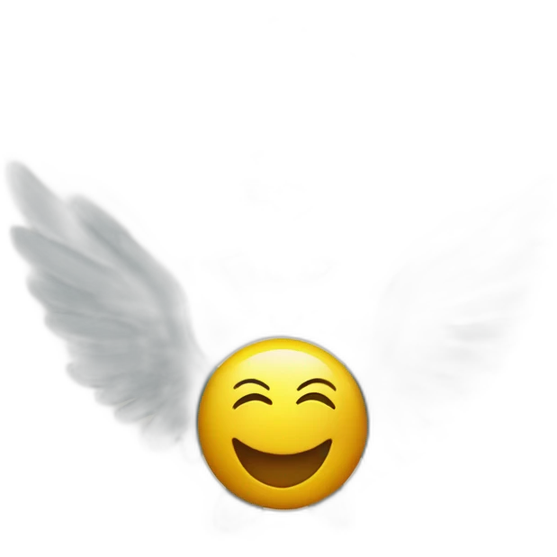 flying money shineing emoji