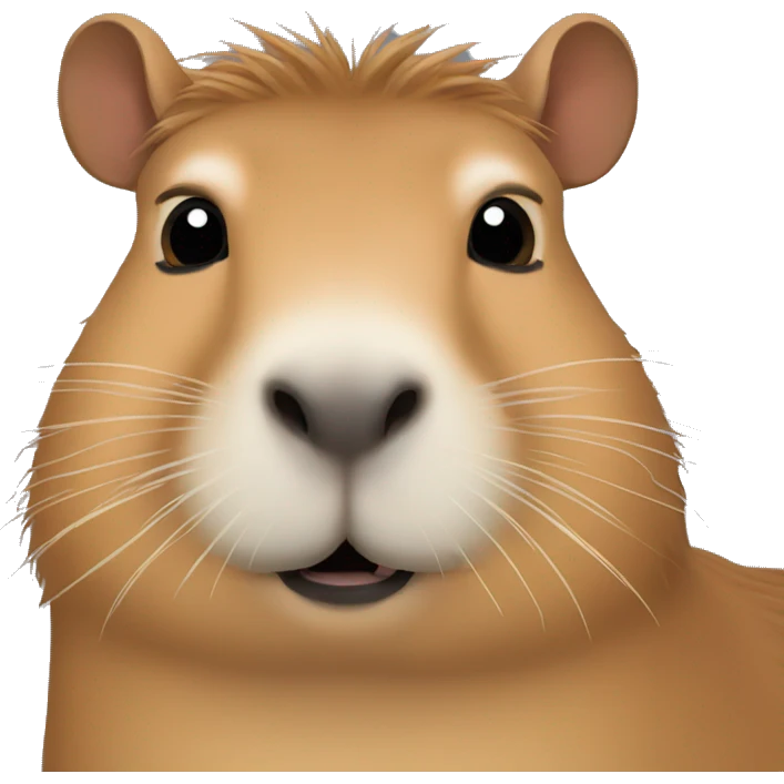Capybara emoji