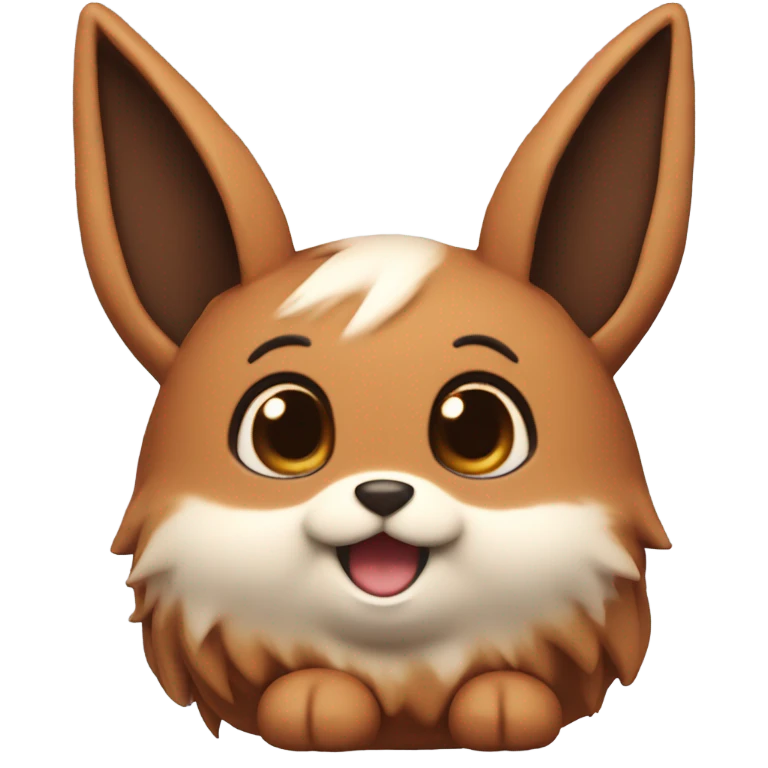 Eevee pokemon cake emoji
