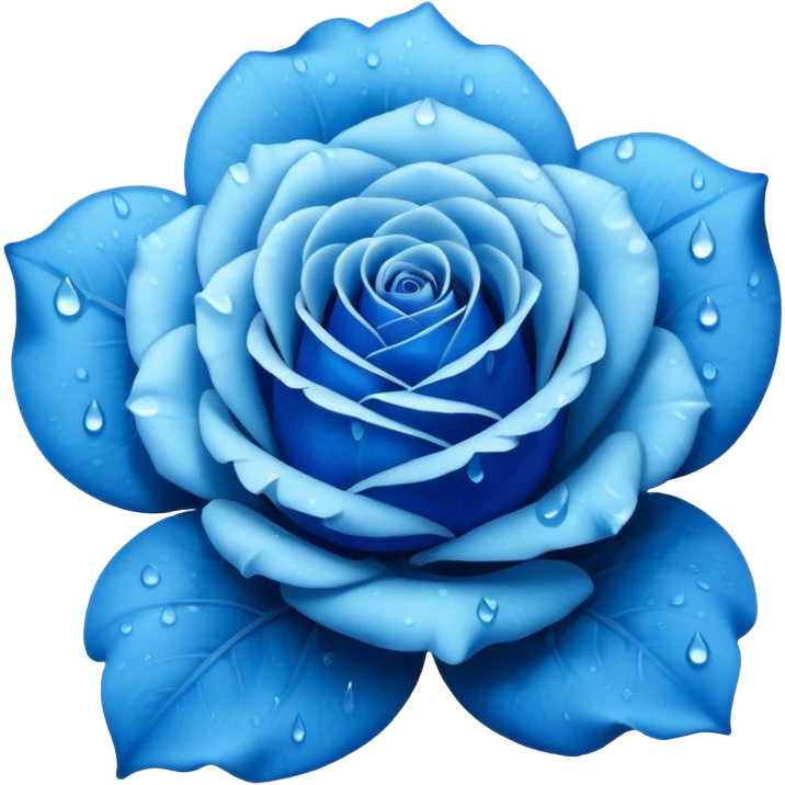 Rosa 🌹 azul💙 emoji