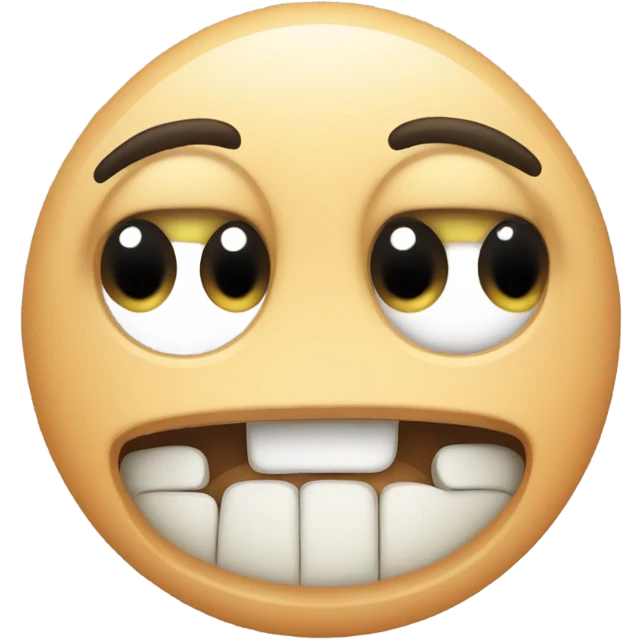 Generate a cute, cartoon-style stomach emoji with big eyes and a slightly sad expression, symbolizing hunger or an empty stomach. emoji