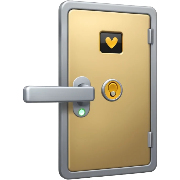 electronic card open a door emoji