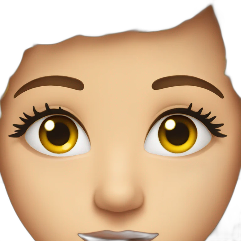 eyelashes emoji