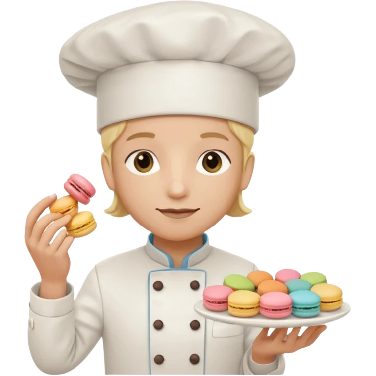 cuisinier de macaron emoji