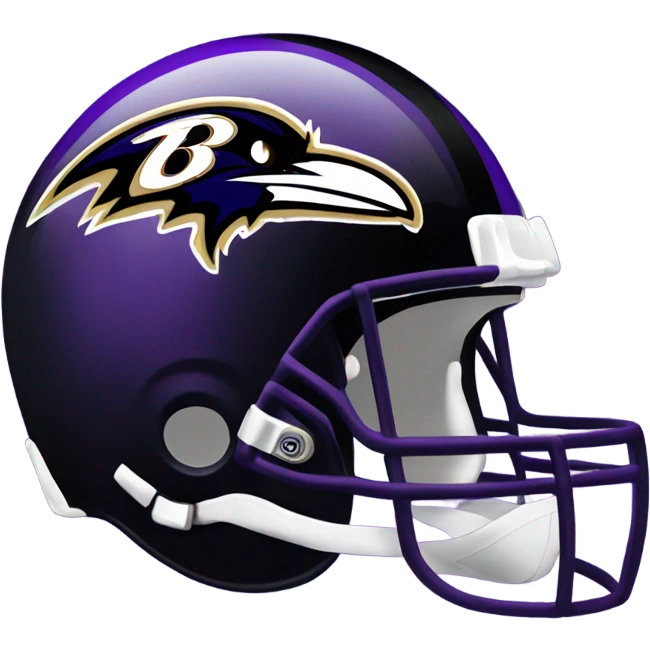 Baltimore Ravens helmet  emoji