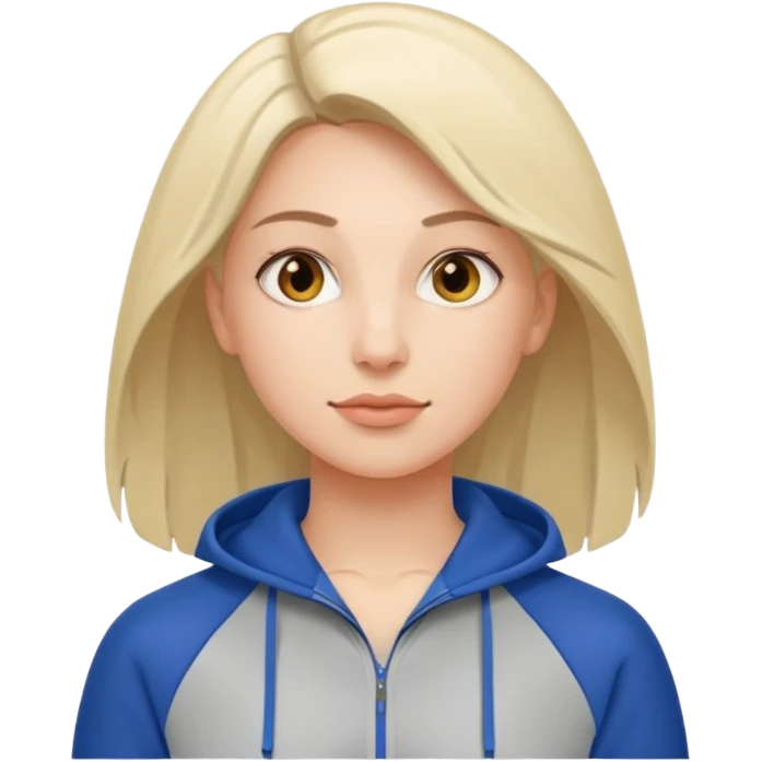 woman walks in a tracksuit   emoji
