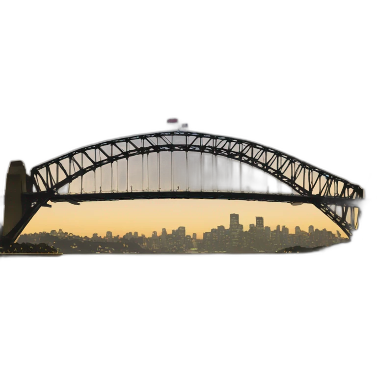sydney harbour bridge emoji