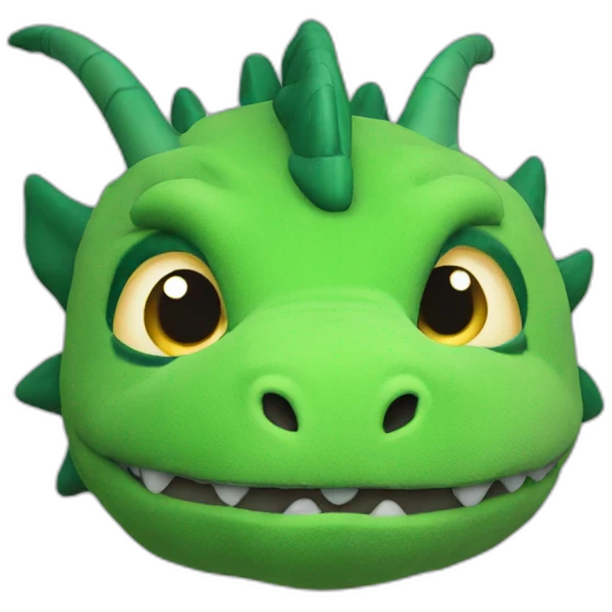 Dragon plushie emoji