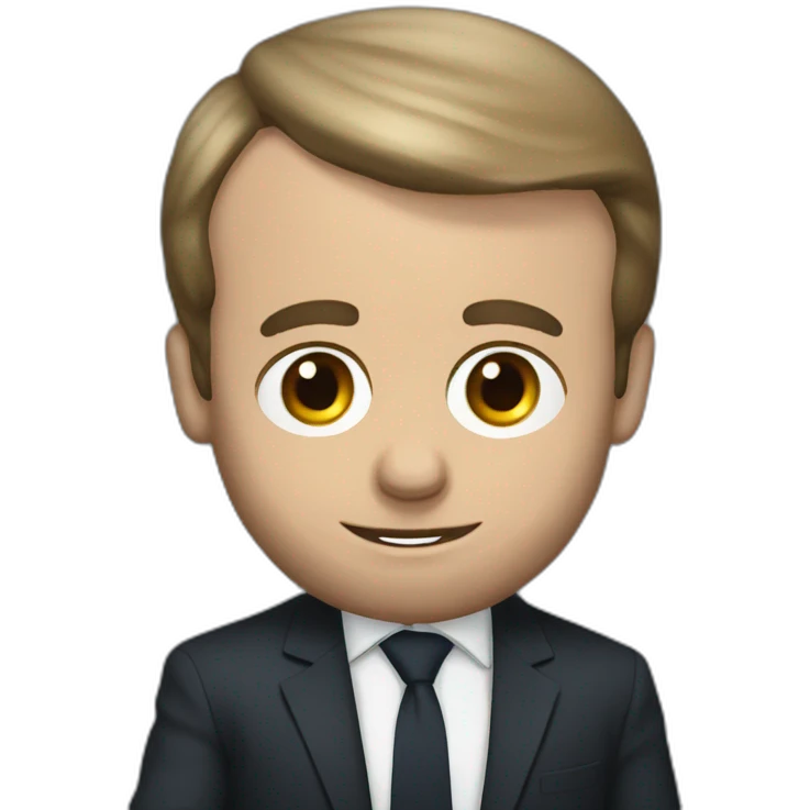 emmanuel macron emoji