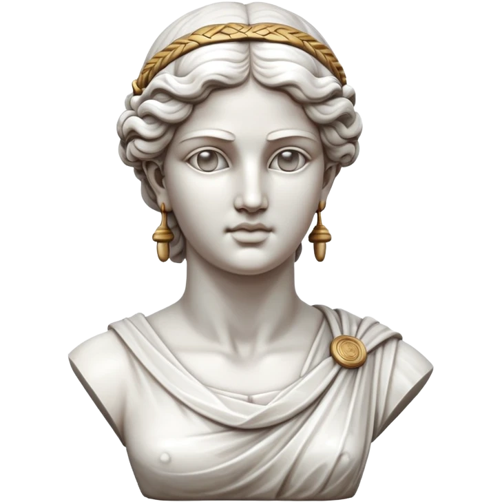 female greek statue emoji
