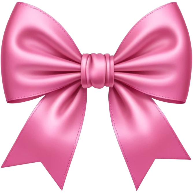 Pink bow  emoji