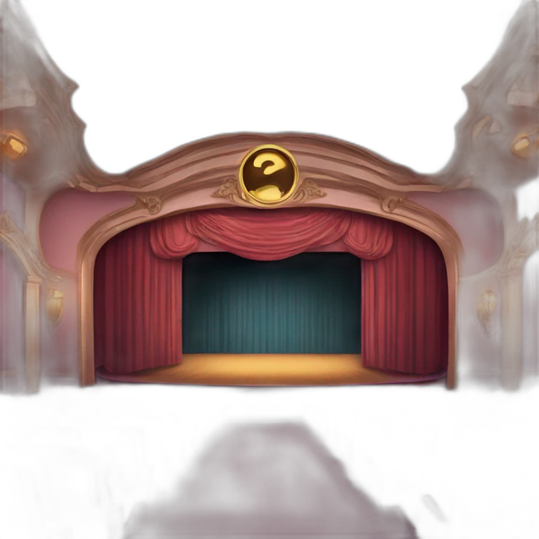 Cinema theater emoji