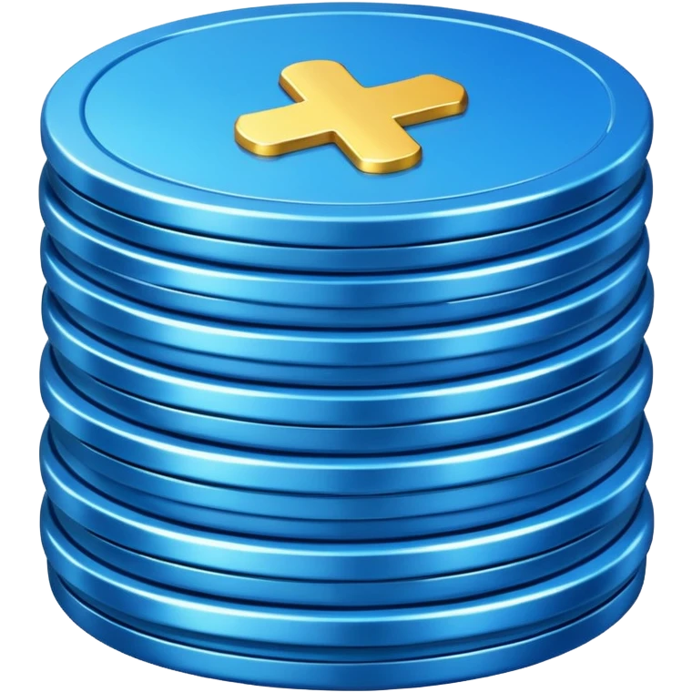blue coins credit pack emoji