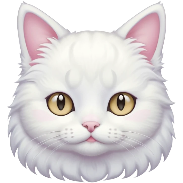  harajuku pastel yume kawaii japanese white cat emoji