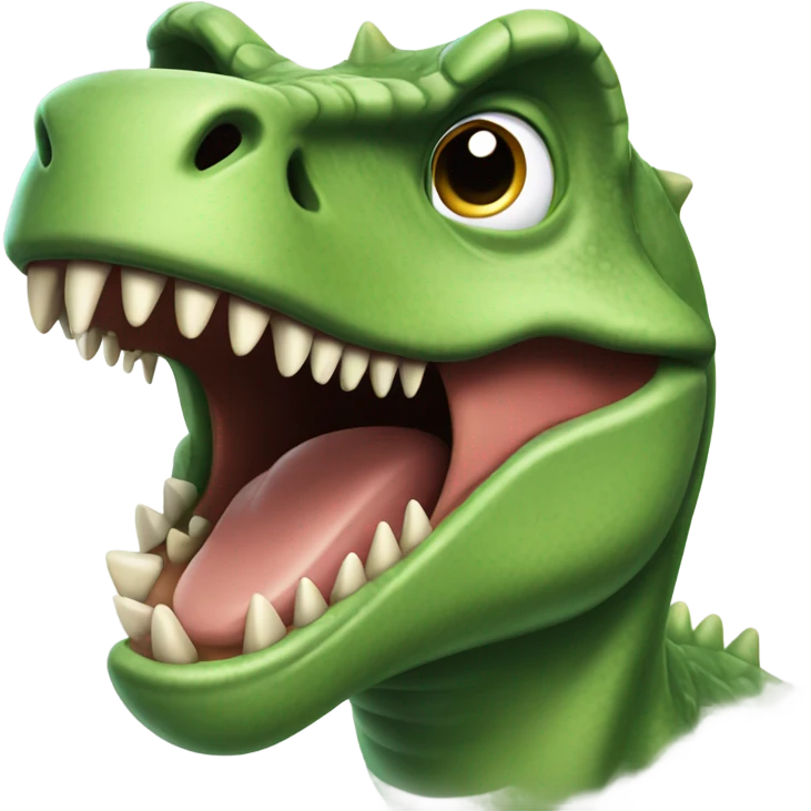 Dinosaurio feliz  emoji