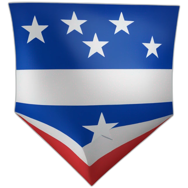 cuba triangular flag emoji