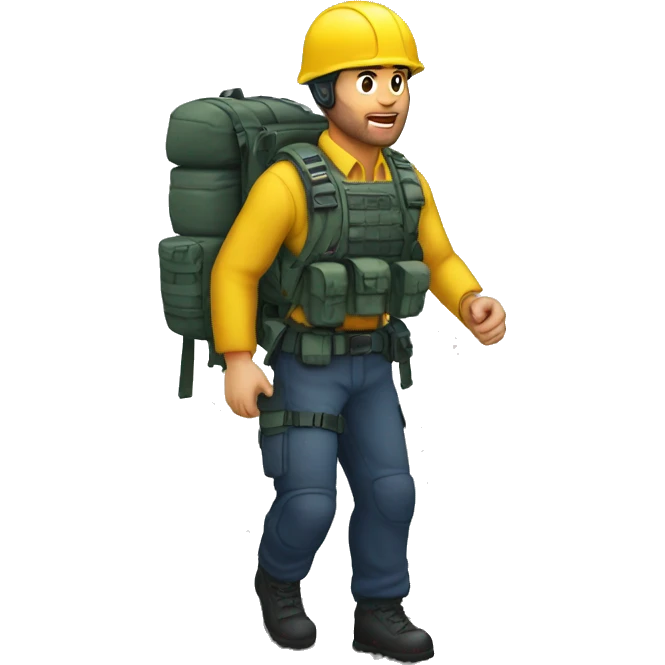 Escalador nato emoji