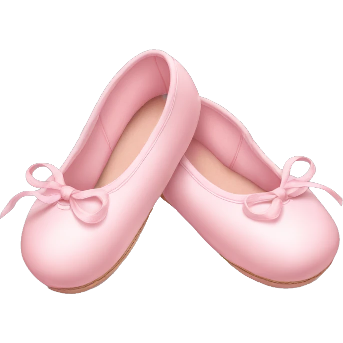 baby pink ballet shoes emoji