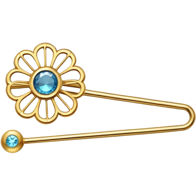 gold hairpin



 emoji