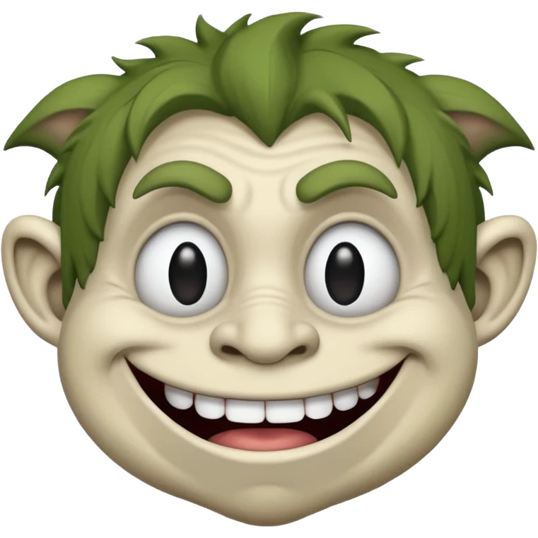 Troll face emoji