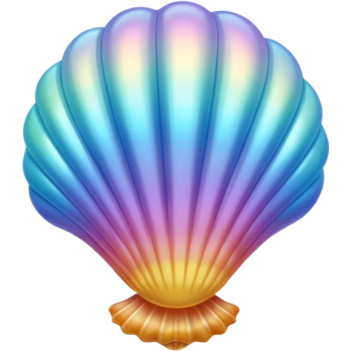 Seashell, balloon style emoji
