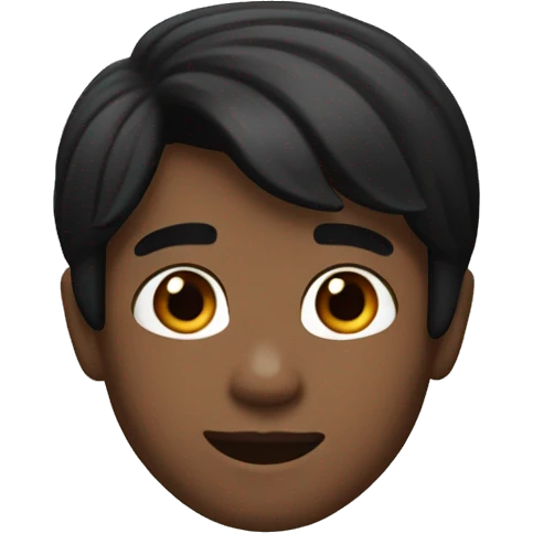 i want memoji boy with black hair emoji