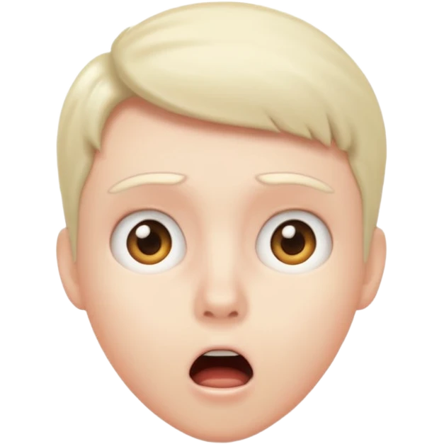 Speed shocked emoji