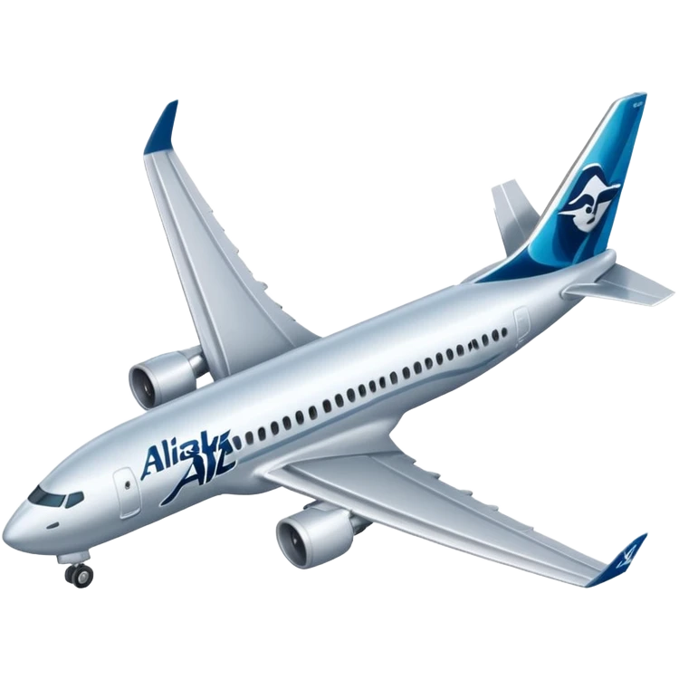 Alaska airlines plane  emoji