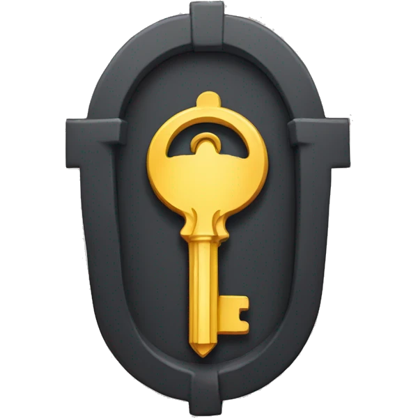 key keyhole emoji