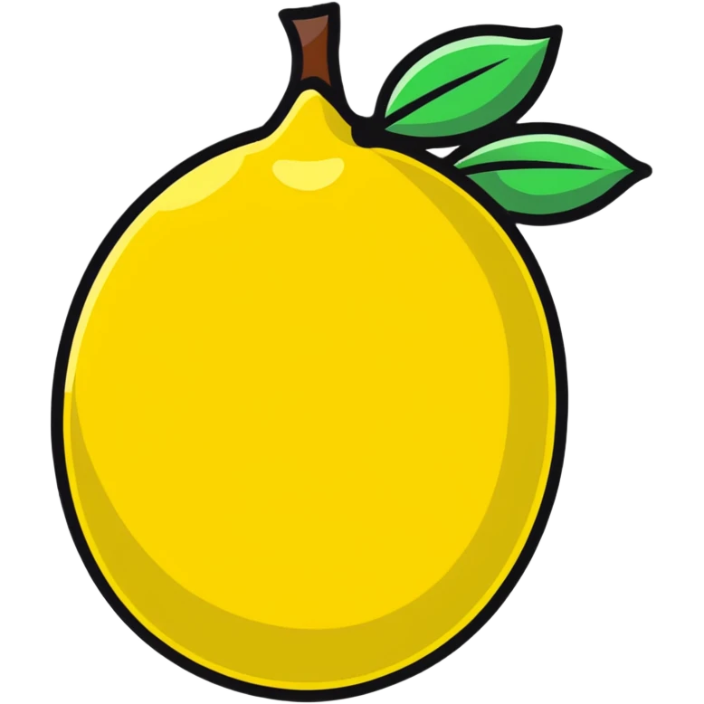 lemon emoji