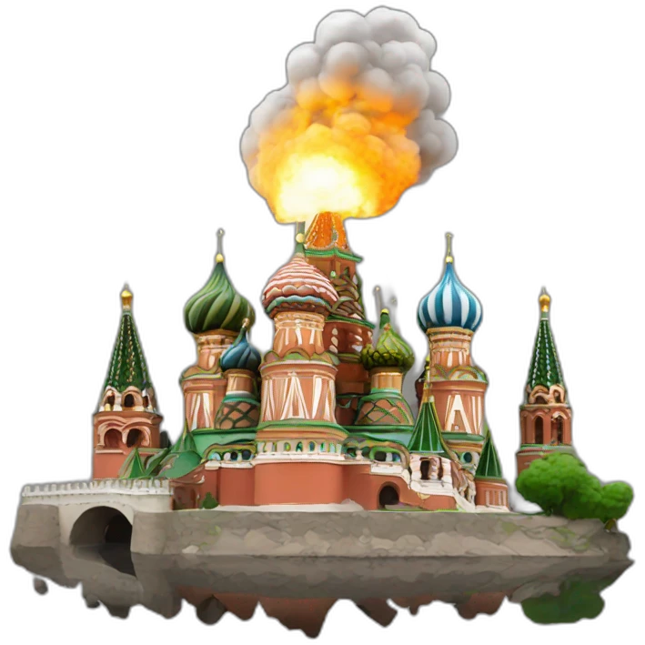 Kremlin Explosion emoji
